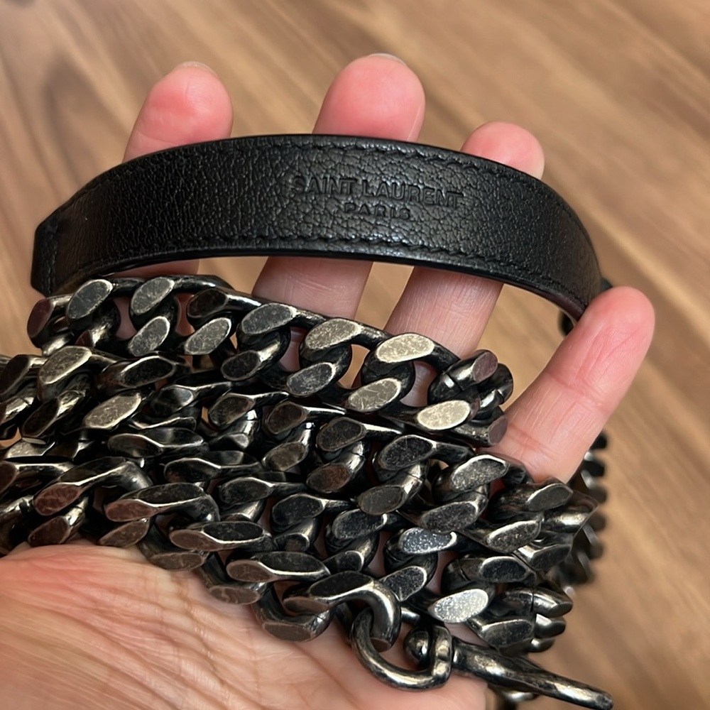 A113- 💯% authentic YSL College medium bag - Picture 15 of 17